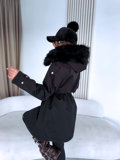 Melna virsjaka "PURCHASE" 3119-1